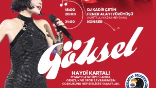 Kartal, 19 Mayıs'ın 104. Yılını Göksel Konseriyle Kutlayacak