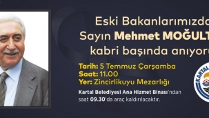 Eski Bakan Moğultay Vefatının 6'ncı Yılında Kabri Başında Anılacak
