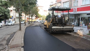 İnönü Caddesi'nde 1500 Ton Asfalt Serimi Yapılacak