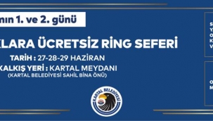 Kartal Belediyesi'nden Mezarlıklara Ücretsiz Ulaşım Hizmeti