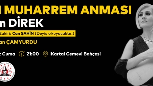 Kartal Belediyesi'nden Yas-ı Muharrem Anması