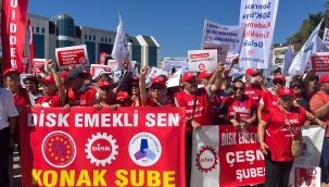 Emekliler İstanbul'da Eylem Yaptı