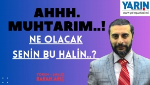 AHH. MUHTARIM. NE OLACAK SENİN BU HALİN.?