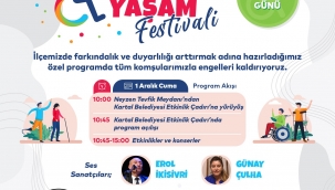 Kartal Belediyesi'nden 'Engelsiz Yaşam Festivali'
