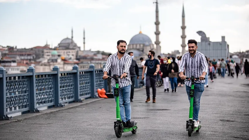 Scooterlar İçin 5 İlçede Hız SInırı Düşürüldü