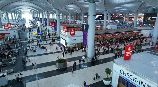 İstanbul'da 113 milyon yolcu havalimanını kullandı
