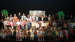 Kartal Belediyesi'nden Kreş Öğrencilerine Eğlendirirken Öğreten Çocuk Oyunu