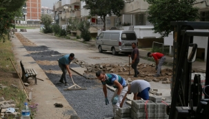 EDREMİT'TE YOL SEFERBERLİĞİ