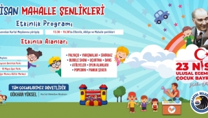 Kartallı Çocuklar 23 Nisan'ı Mahalle Şenlikleriyle Kutlayacak