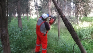 BALIKESİR'DE MEZARLIKLAR BAKIMA ALINDI