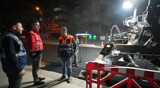 Başkan Gökhan Yüksel'den Gece Mesaisi