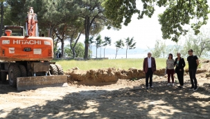 ÖREN'E YENİ YEŞİL ALAN KAZANDIRILIYOR