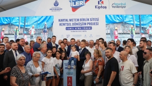 Hayatlar Yıkılmıyor, Kartal Yenileniyor: 1100 Kişilik Metem Birlik Sitesi'nin Temeli Atıldı