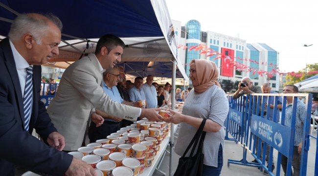 Kartallılar Aşure Lokmasında Bir Araya Geldi