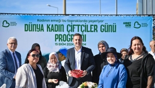 DÜNYA KADIN ÇİFTÇİLER GÜNÜ BURHANİYE'DE KUTLANDI