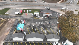 SAVAŞTEPE YENİ TERMİNALİNE KAVUŞTU