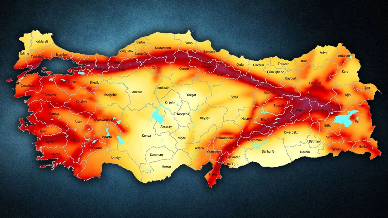 AFAD,Türkiye'nin en az riskli şehirleri açıkladı