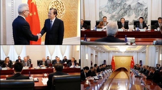 Bakan Uraloğlu, Çinli mevkidaşı Liu Vey ile görüştü