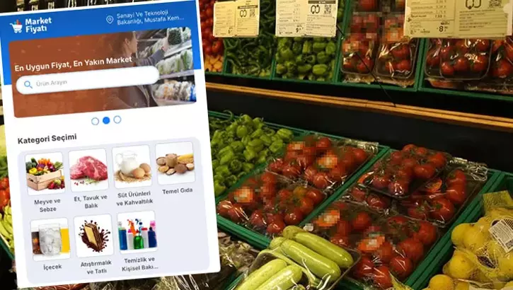 TÜBİTAK'tan Market Fiyat Karşılaştırma Uygulaması