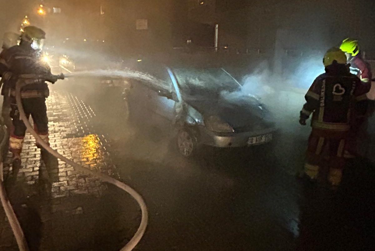 İTFAIYE EKIPLERI FACIAYI ÖNLEDI