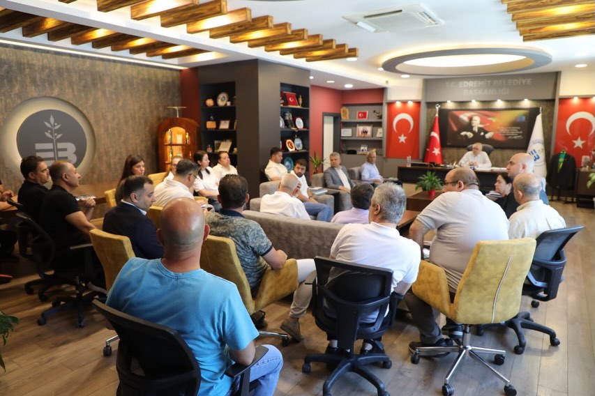 EDREMİT'TE YAZ SEZONU ÖNCESİ HİZMET KOORDİNASYONU