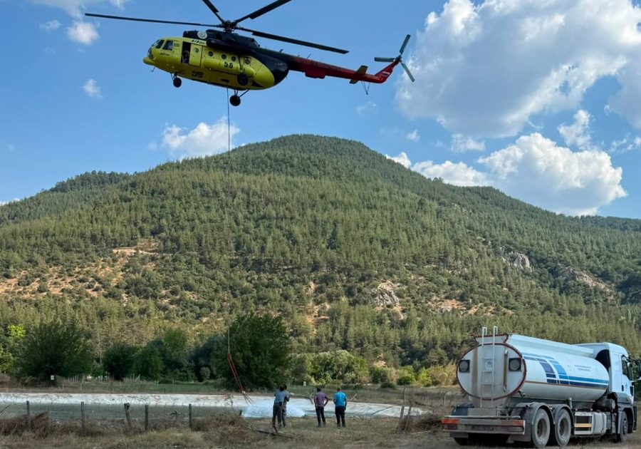 BAŞKAN AHMET AKIN'IN VİZYON PROJESİ YANGINLA MÜCADELEDE HAYATİ ROL ÜSTLENDİ