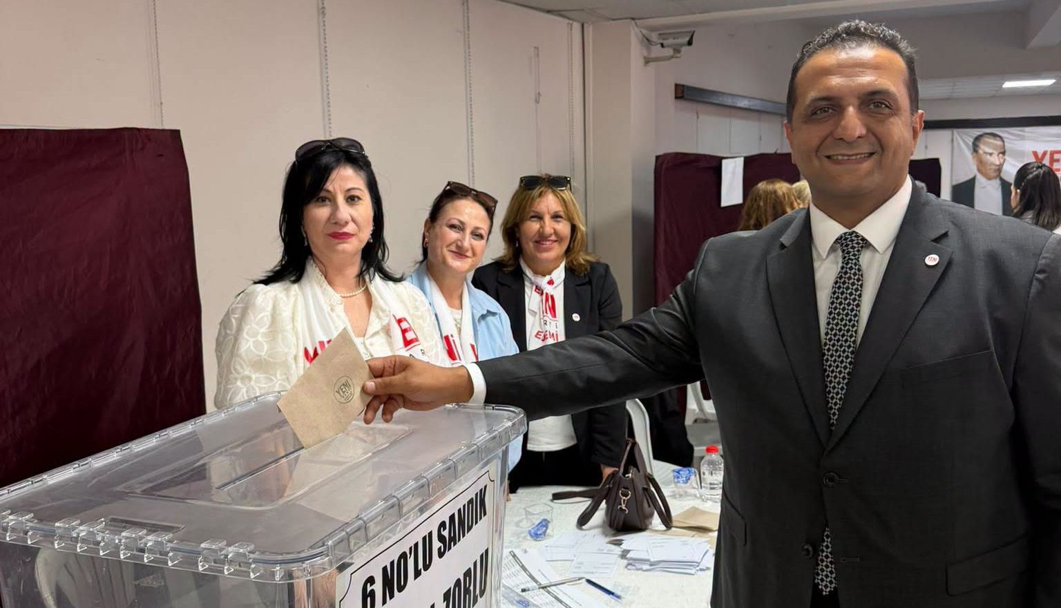 EDREMİT'TE ÖN SEÇİM HEYECANI: AV. EMİN YALÇINTAŞ'A GÜVENOYU