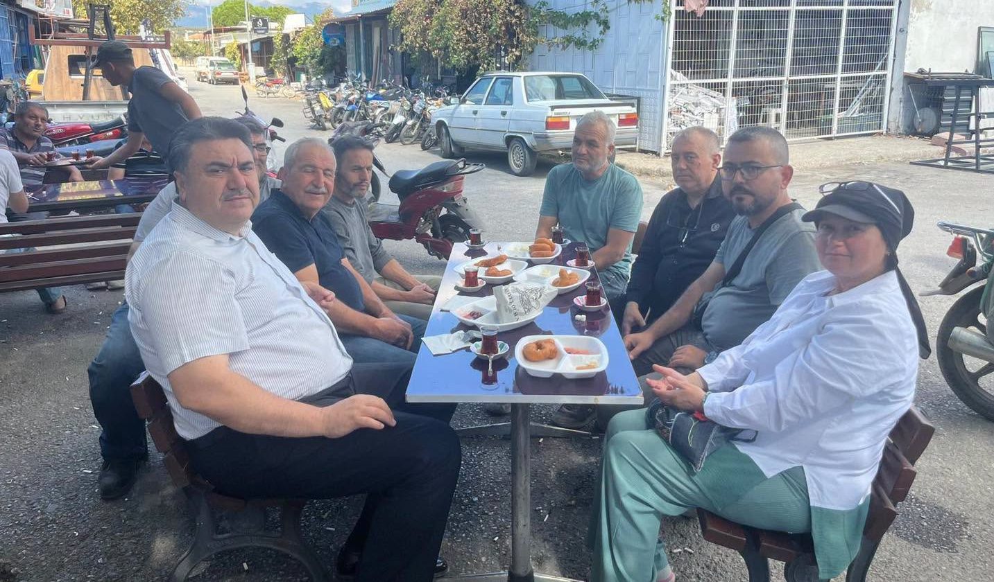 HAVRAN KÜLLÜK SANAYİ SİTESİ'NDE LOKMA HAYRI DÜZENLENDİ