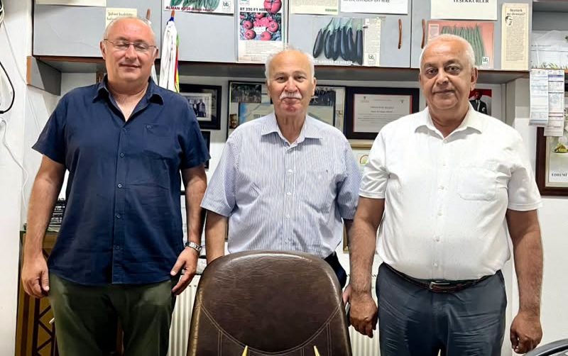 TARİŞ HEYETİNDEN EDREMİT ZİRAAT ODASI'NA ZİYARET:
