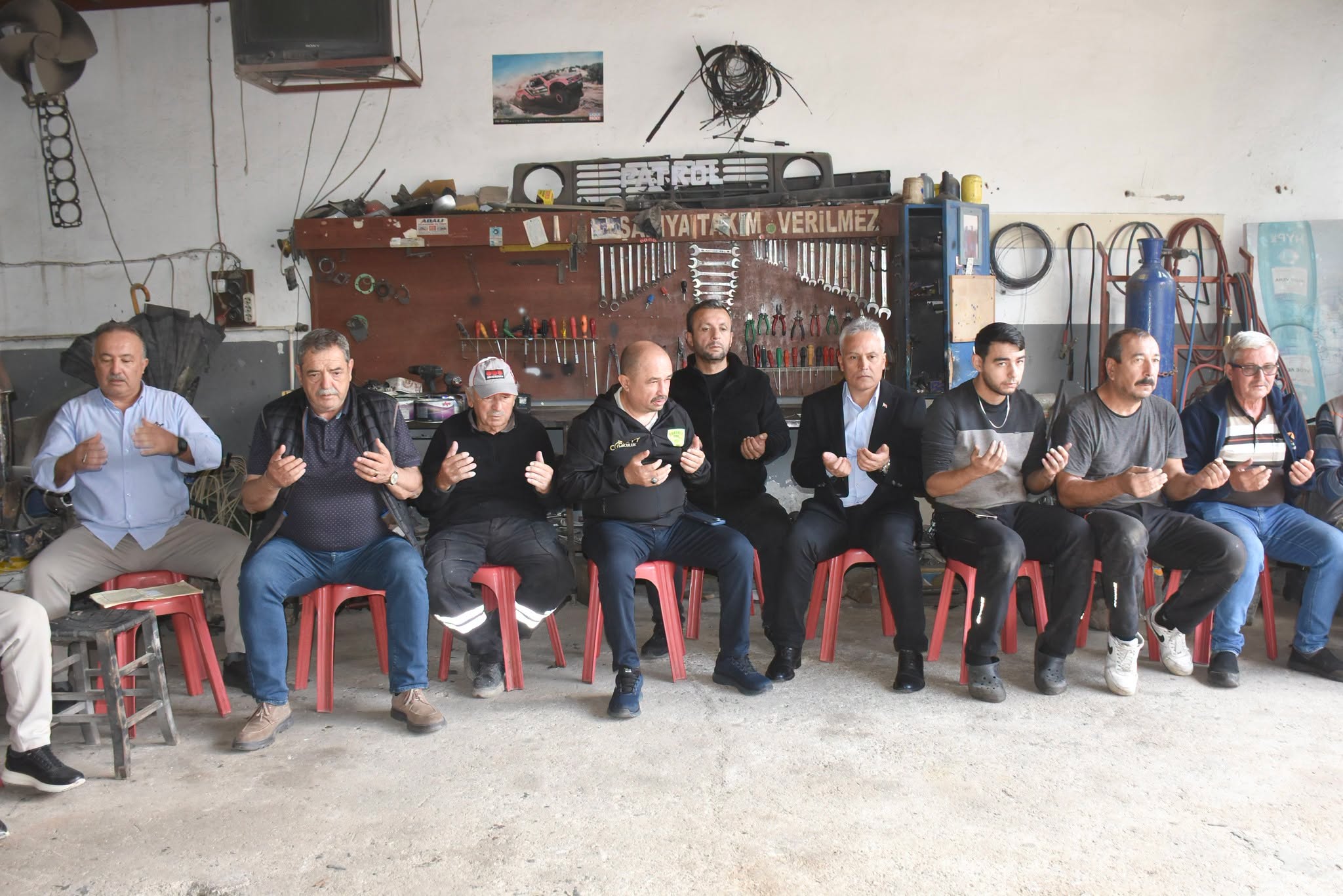 BAŞKAN YARDIMCISI TAŞKIN VE MECLİS ÜYELERİ HAYIR PROGRAMINA KATILDI