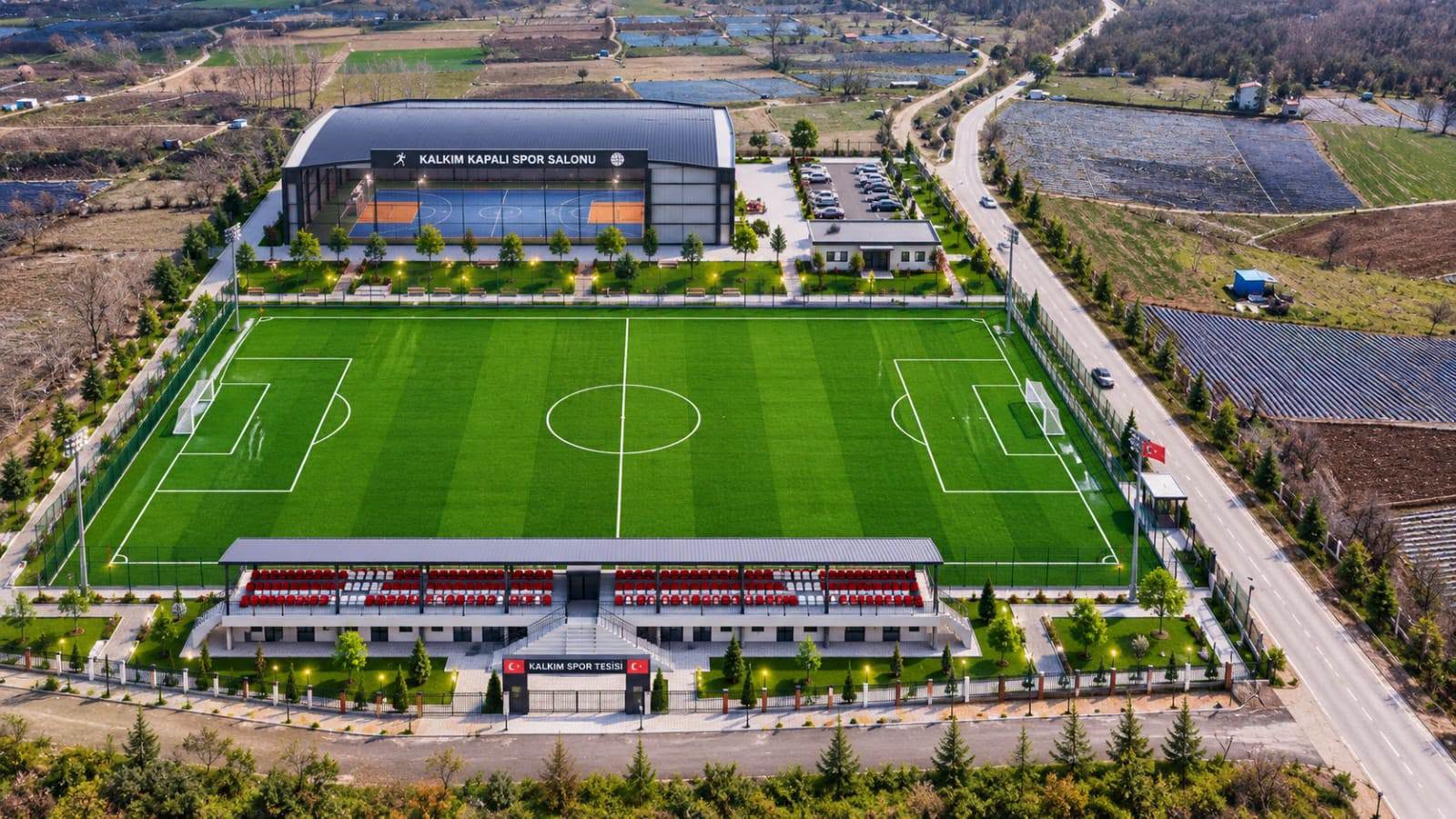 KALKIM'A DEV SPOR KOMPLEKSİ