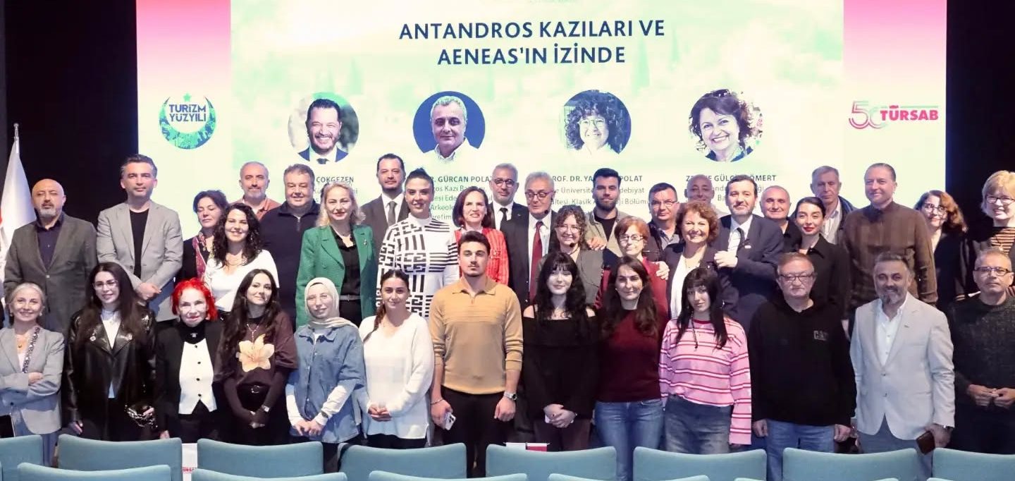 TÜRSAB GENEL MERKEZİ'NDE ANTANDROS VE AENEAS ZİRVESİ