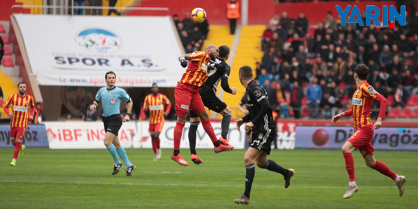 Beşiktaş- Kayserispor Maç Sonucu:2-2