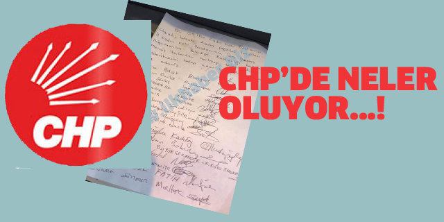 CHP'nin 39 Kadın Kolları Başkanları'ndan Dilekçe