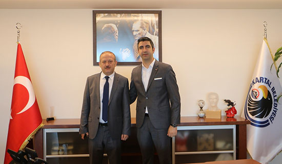 Kaymakam Demir'den Başkan Yüksel'e Ziyaret
