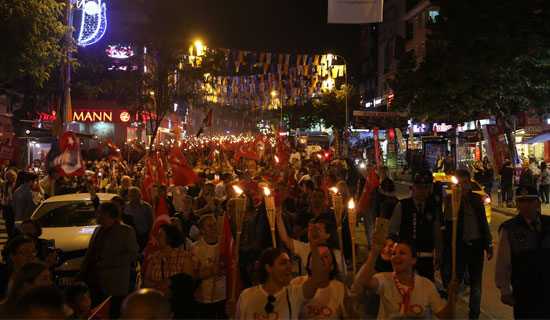 Maltepe'de Binler Yürüdü