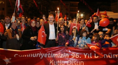 29 Ekim Eyüpsultan'da coşkuyla kutlandı