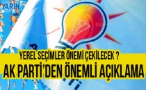 AKP'den erken seçim açıklaması