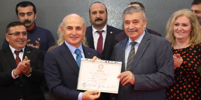 Altıncı Kez Mazbatasını Aldı!