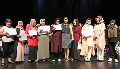 Ataevlerde Sertifakalar Dağıtıldı