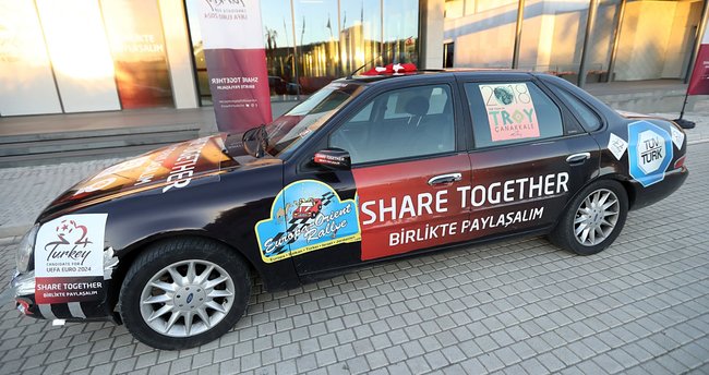 Avrupa Orient Ralli'den Türkiye'ye EURO 2024 desteği