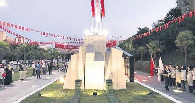 Başakşehir'e Şehitler Anıtı
