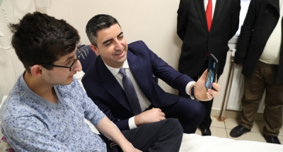 Başkan Gökhan Yüksel'den Kanserle Mücadele Eden Gence İmamoğlu Sürprizi