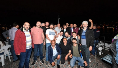 Başkan Türkmen Taksicilerle Sahur Yaptı