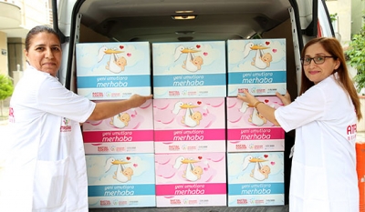 Bebeklere İlk Hediye Belediyeden