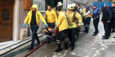 Beyoğlu'nda Yangın: 4 Ölü, 1 Yaralı 
