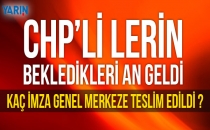 CHP kurutlay için kaç imza teslim edildi.