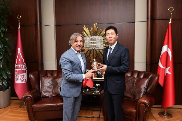 Çin Başkonsolosu Wei, Başkan Demircan'ı Ziyaret Etti