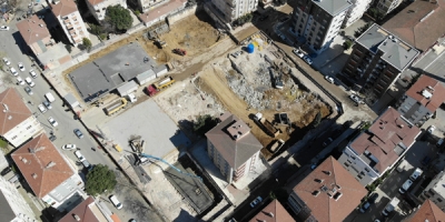 Çöken Binanın Yerine Yeni Bina