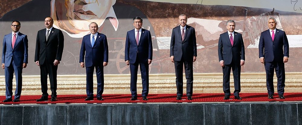 Cumhurbaşkanı Erdoğan Kırgızistan'da